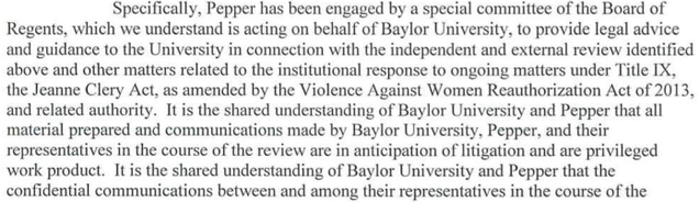 Illustration for article titled Lawyers Call Bullshit On Baylor's Withholding Of Investigation Records
